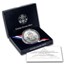 2000-P Library of Congress $1 Silver Commem BU (w/Box & COA)