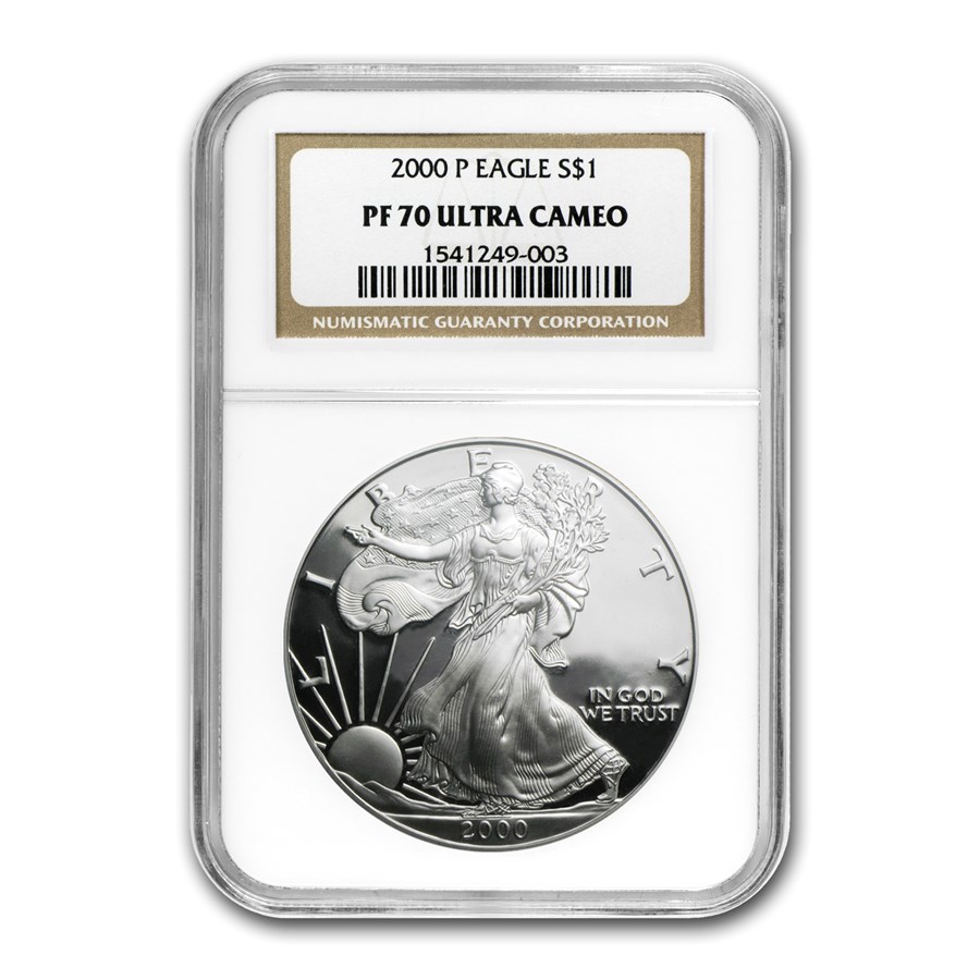 2000-P Proof American Silver Eagle PF-70 NGC