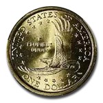 2000-P Sacagawea Dollar "Wounded Eagle" MS-65 PCGS (FS-901)