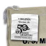 2000-P Virginia Statehood Quarter $25 Sealed Mint Bag BU