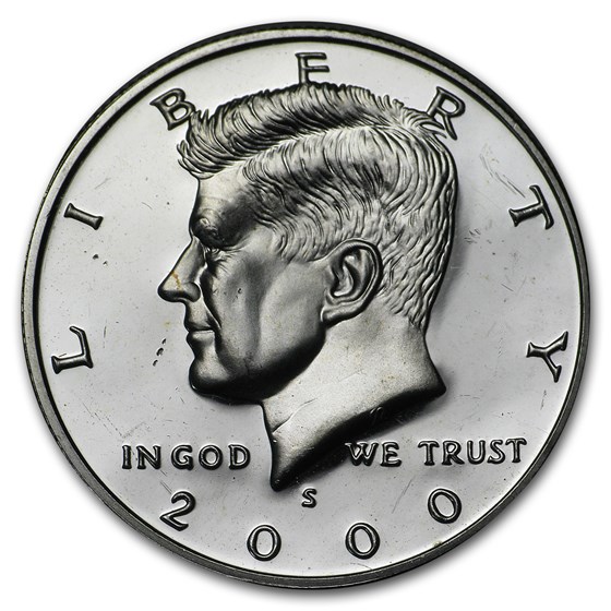 2000-S Kennedy Half Dollar Gem Proof 2000-S Kennedy Half Dollar Gem Proof