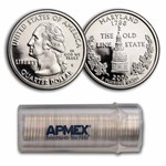 2000-S Maryland Statehood Quarter 40-Coin Roll Proof (Clad)