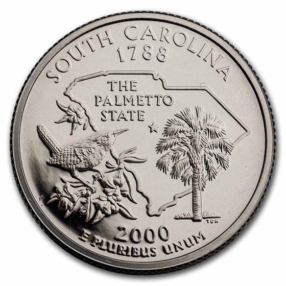 Buy 2000 S South Carolina State Quarter Gem Proof Apmex