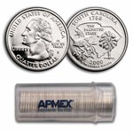 2000-S South Carolina Statehood Quarter 40-Coin Roll Proof (Clad)