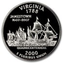 2000-S Virginia State Quarter Gem Proof