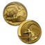 2000 South Africa 4-Coin Gold Natura Sable Antelope Proof Set