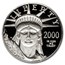 2000-W 1/10 oz Proof American Platinum Eagle PR-70 PCGS