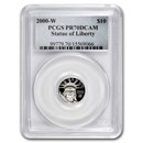 2000-W 1/10 oz Proof American Platinum Eagle PR-70 PCGS