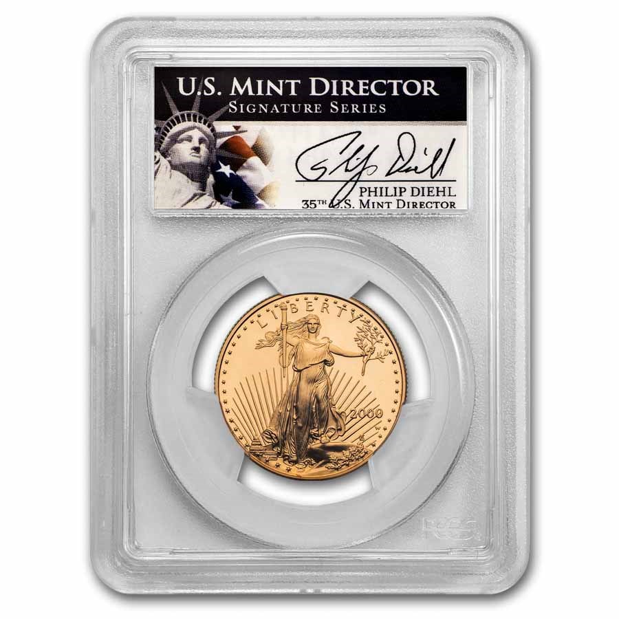 2000-W 1/2 oz Proof American Gold Eagle PR-69 PCGS (Diehl)