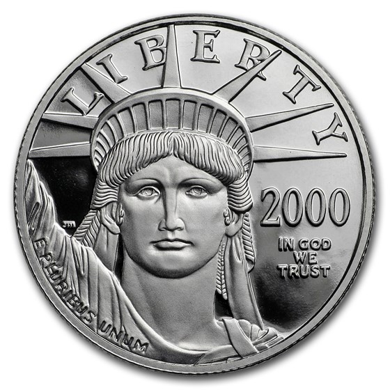 2000-W 1/2 oz Proof American Platinum Eagle (Capsule Only) 2000-W 1/2 oz Proof American Platinum Eagle (Capsule Only)