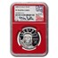 2000-W 1 oz Proof American Platinum Eagle PF-70 NGC (Red, Castle)