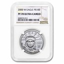 2000-W 1 oz Proof American Platinum Eagle PF-70 UCAM NGC