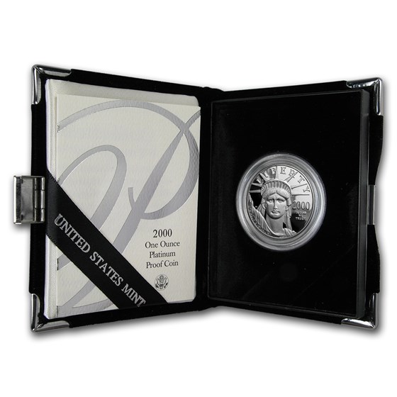 2000-W 1 oz Proof American Platinum Eagle (w/Box & COA) 2000-W 1 oz Proof American Platinum Eagle (w/Box & COA)