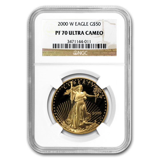 2000-W 1 oz Proof Gold American Eagle PF-70 NGC 2000-W 1 oz Proof Gold American Eagle PF-70 NGC