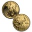 2000-W 4-Coin Proof American Gold Eagle Set (w/Box & COA)