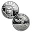 2000-W 4-Coin Proof American Platinum Eagle Set (w/Box & COA)