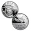 2000-W 4-Coin Proof American Platinum Eagle Set (w/Box & COA)