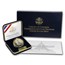 2000-W Gold/Platinum $10 Commem Library of Congress Pf (Box/COA)