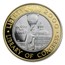 2000-W Gold/Platinum $10 Commem Library of Congress PR-69 PCGS