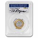 2000-W Gold/Platinum $10 Library of Congress MS-70 PCGS (Rogers)