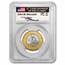 2000-W Gold/Platinum Library of Congress PR-69 PCGS (Mercanti)