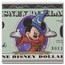 2001 $1.00 (AA) Sorcerer Mickey, Disneyland PMG-64 EPQ (DIS#71)