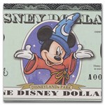 2001 $1.00 (AA) Sorcerer Mickey PMG-65 EPQ (DIS#71)