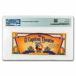 2001 $1.00 (AZ) El Capitan CU-66 EPQ (DIS#9000)