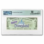 2001 $1.00 (DA) Sorcerer Mickey CU-65 EPQ PMG (DIS#74)