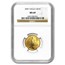 2001 1/4 oz American Gold Eagle MS-69 NGC