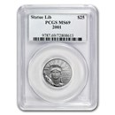 2001 1/4 oz American Platinum Eagle MS-69 PCGS
