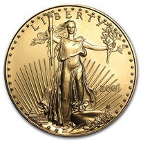 2001 1 oz American Gold Eagle BU