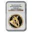 2001 (1781) France Gold Libertas Americana Medal PF-68 UCAM NGC