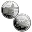 2001 3-Coin Commem Capitol Visitor Center Proof Set (w/Box & COA)