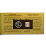 2001 American Buffalo $1 Silver Commem Coin & Currency Set