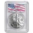 2001 American Silver Eagle MS-69 PCGS (World Trade Center)