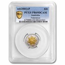 2001 AUS 21st Centenary of Federation Floral Emblems PR-69 PCGS
