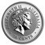 2001 Australia 1/2 oz Silver Year of the Snake BU (Series I)