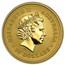 2001 Australia 1/4 oz Gold Lunar Snake BU (Series I)