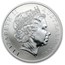 2001 Australia 1 oz Silver Kangaroo (In Capsule)