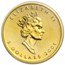2001 Canada 1/10 oz Gold Maple Leaf BU