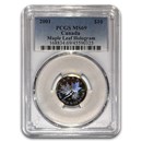 2001 Canada 1/4 oz Gold Maple Leaf MS-69 PCGS (Hologram)