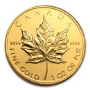 2001 Canada 1 oz Gold Maple Leaf BU