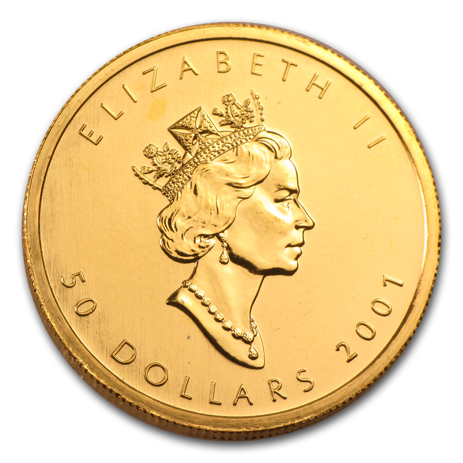 Buy 2001 Canadian 1 oz Gold Maple Leaf BU | APMEX