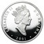 2001 Canada 1 oz Silver $20 The Scotia Train