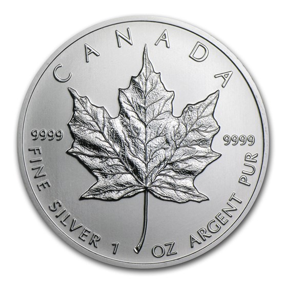 2001 Canada 1 oz Silver Maple Leaf BU