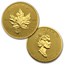 2001 Canada 5-Coin Gold Maple Leaf Viking Heritage Set