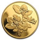 2001 Canada Gold $350 Mayflower .99999 Proof
