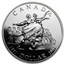 2001 Canada Silver $1 National Ballet of Canada BU (Coin Only)