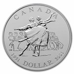 2001 Canada Silver Dollar BU (Canada National Ballet w/OGP)